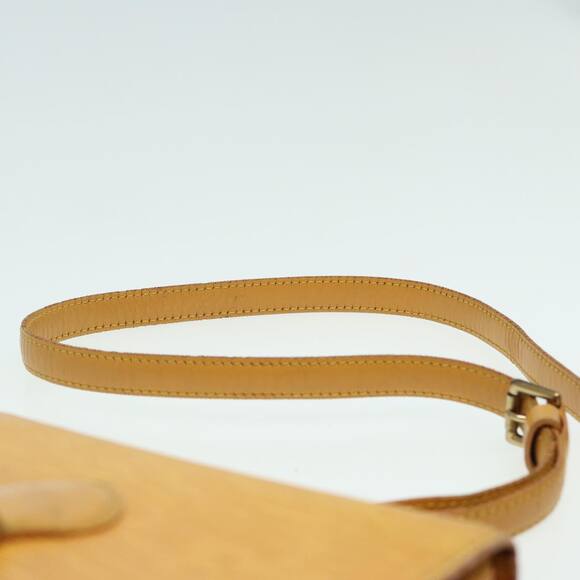 LOUIS VUITTON Epi Saint Cloud PM Shoulder Bag Yellow M52219 - Picture 14 of 16